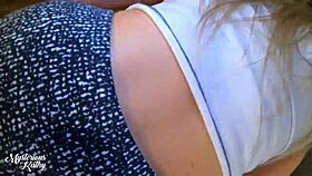 mysteriouskathy's leggings cameltoe begs for full creampie load