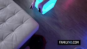 Skinny Blonde Kenzie Reeves Deepthroats Huge Cock