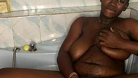 why settle for less when my huge dildo delivers crazy bathroom squirting bliss?