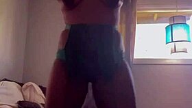 watch her squirt everywhere just for you in this intense squirting session