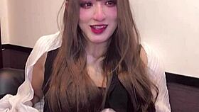 Big Tits Japanese Ladyboy Masturbates Wild During Live Stream!