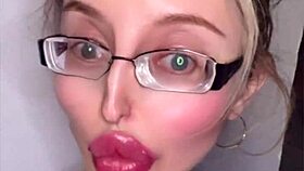 Russian Accent Seduction: Glasses Girl Tells Erotic Fetish Story Part 1