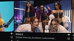 spoiled petite gina valentina seduces hot milf brandi love into pussy feast