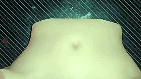 Candy's Huge Ass Takes Double Penetration Creampie on Desk Closeup Gaping