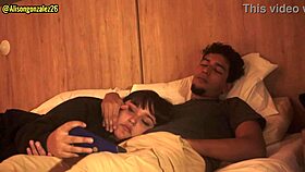 movie night with roommate turns unexpectedly close