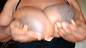 Oiled ebony bodybuilder squirts from bbc orgasms