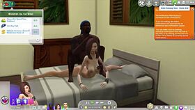 my slim mom and her bbc boyfriend go all out on anal assfucking just like they do for real