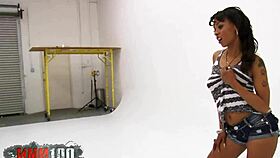 Ebony Teen 18+ Takes Brutal Huge Black Cock Pounding