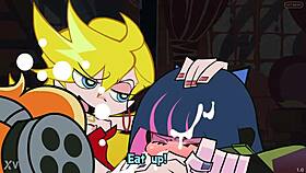 oops thrill of flashing garter panties stockings in comic loops