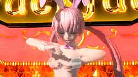 Megurine Luka nude mod bunny costume reveals big tits and ass