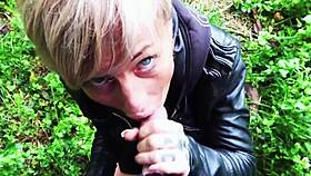 i crave that rough outdoor pounding with hot blonde german milf