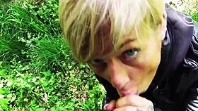 i crave that rough outdoor pounding with hot blonde german milf