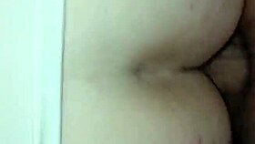 close-up pounding pretty babe's wet pussy doggy