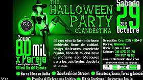 clandestine halloween swingers party explodes into group orgy frenzy