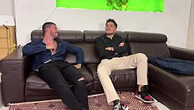 i can't believe how rough this double penetration wrecked my tight holes