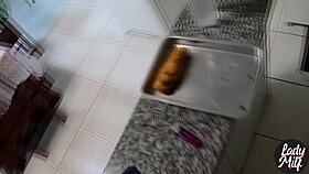 Lucky Guy Watches Wife Devour Pussy in Intense Lesbian Frenzy - English Subs