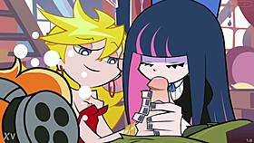 oops thrill of flashing garter panties stockings in comic loops