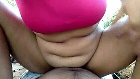 Jungle fingering busty babe begs bold huge cock ride