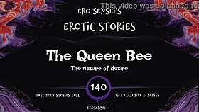 queen bee audio seduces women into erotic orgasm depths