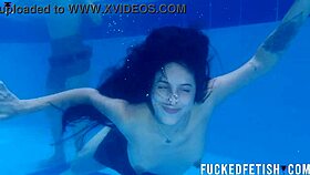 yessica bunny and helen star enjoy a playful poolside duo by the water