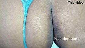 big ass babe takes rough black cock deep in her anus