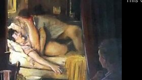 vintage erotic drawings showcase hairy beavers retro style