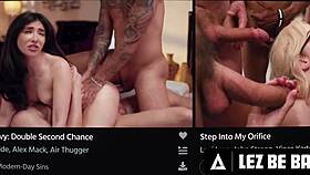 lez be bad cheerleaders hazel moore and harley love wild anal strap-on action