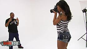 Ebony Teen 18+ Takes Brutal Huge Black Cock Pounding