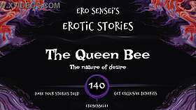 queen bee audio seduces women into erotic orgasm depths