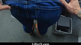 CAUGHT SHOPLIFTING? FUCK YOUR WAY OUT BENT OVER DOGGYSTYLE PUNISHED HARD - LIFTERX!