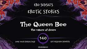 queen bee audio seduces women into erotic orgasm depths