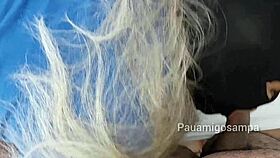 big ass babe takes rough black cock deep in her anus