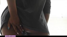 curvy ebony milf with big ass and tits fucked by huge black cock in homemade quickie