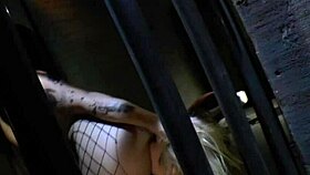 lezdom pornstars in latex finger tight pussies during intense masturbation session