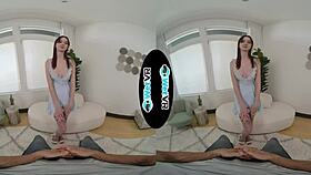 melanie marie humiliates boyfriend watching her ride monster cock