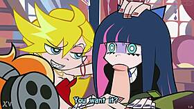 oops thrill of flashing garter panties stockings in comic loops