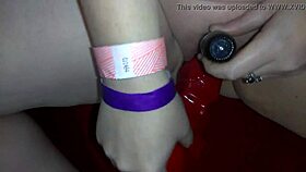 ginger masked lady toys her curvy bbw body post parade fun 🔥😈