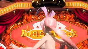 Megurine Luka nude mod bunny costume reveals big tits and ass