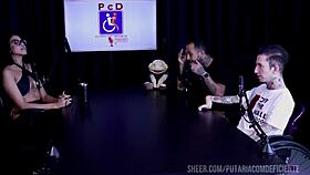 bia hot's naughty interview gets me so turned on watching