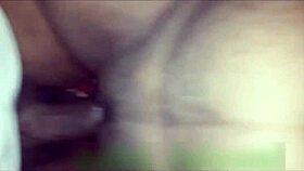 woman bent over for intense asian doggystyle pounding