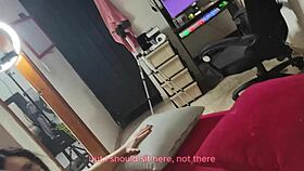 Petite Colombian Big Ass Babe Bent Over Doggystyle Deepthroat Rides Client Rimjob