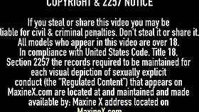 Watch maxine x ride that big black cock cowgirl till he explodes!
