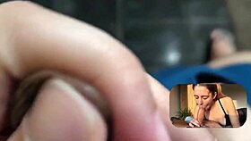wanna see beautiful pov blowjob huge triple cumshot?