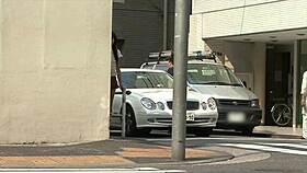 skinny japanese girl gets mmf threesome with two big cocks double penetrating her tight shaved pussy up close