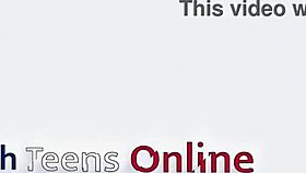 Blasting Thick Facial on 18-Year-Old Girlfriend Fast