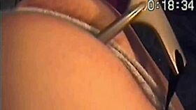 Hey bitch, feel this window scraper deep in your tied ass with vibrating dildo tease?