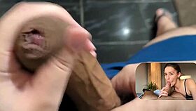 wanna see beautiful pov blowjob huge triple cumshot?