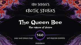 queen bee audio seduces women into erotic orgasm depths