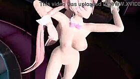 Megurine Luka nude mod bunny costume reveals big tits and ass
