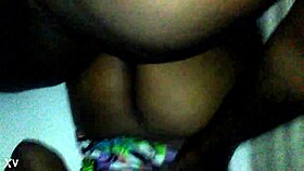 big booty ebony takes massive black cock cumshot deep inside homemade